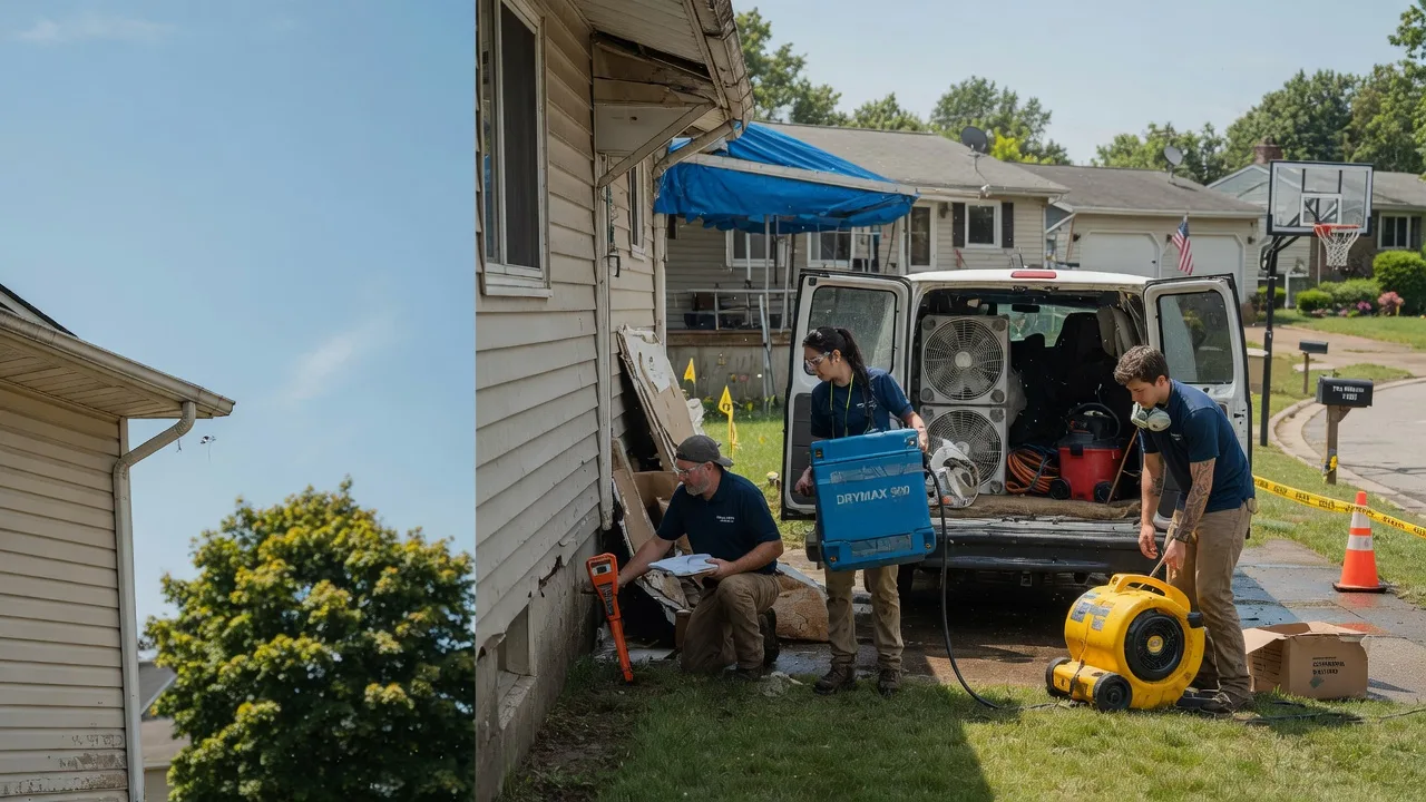 Ceiling Leak Cleanup in Raven, KY near me